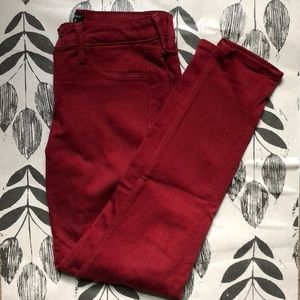 Red Skinny Jeans